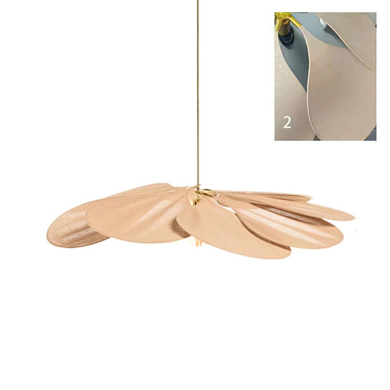 Dax Pendelleuchte aus Stoff im nature-inspirierten Design