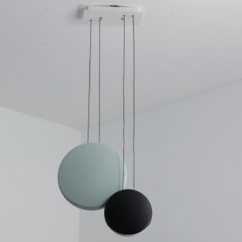 Mirellare Kunstharz-Pendelleuchte mit künstlerischem Design