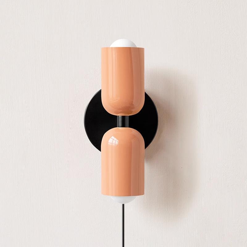 Teriielle Wandleuchte Grün Schwarz Minimalistisch Mit Stecker