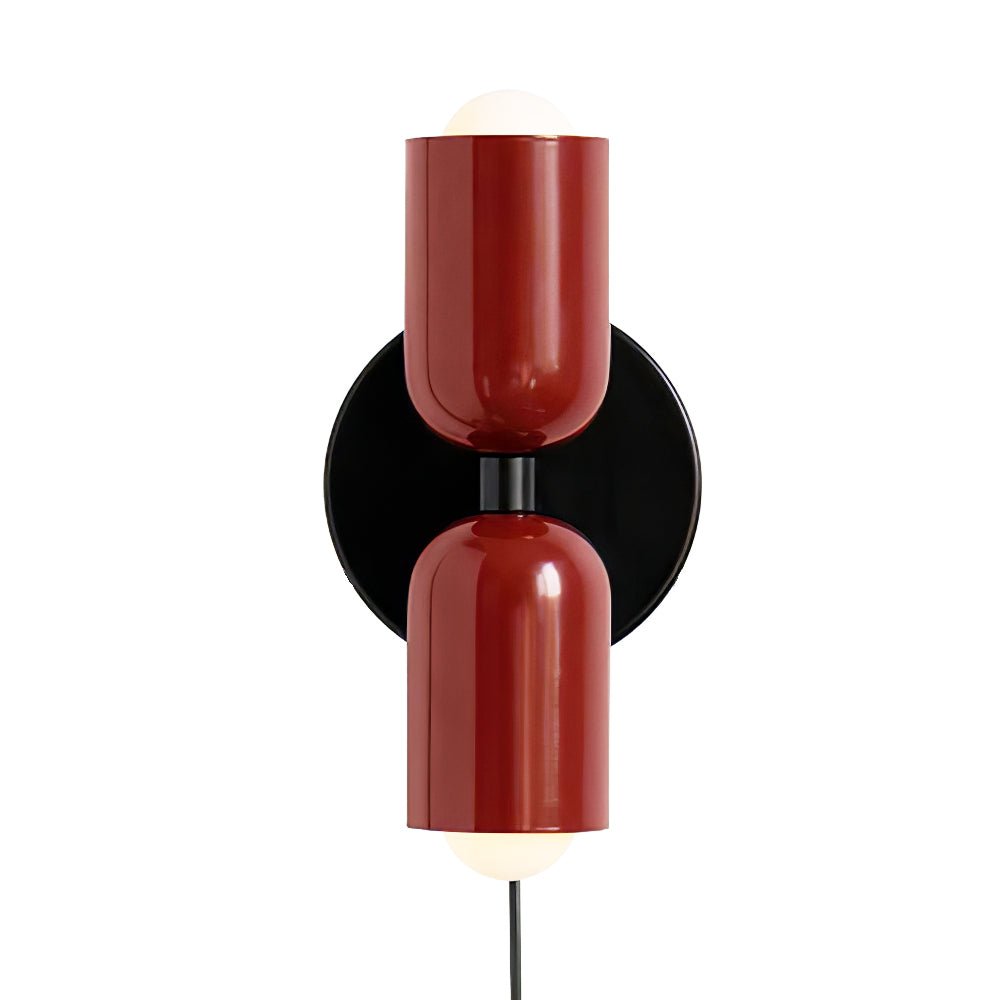 Teriielle Wandleuchte Grün Schwarz Minimalistisch Mit Stecker