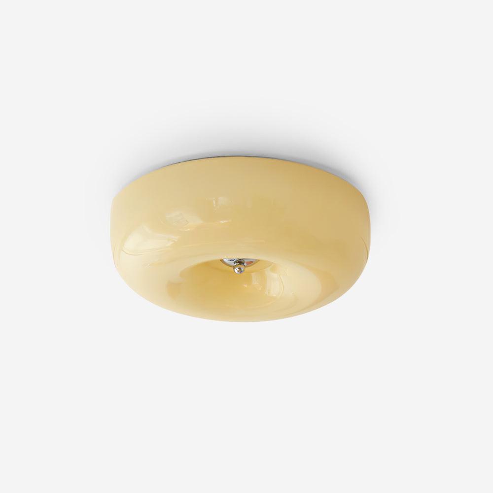 Velisiel Kronleuchter Cream Pudding aus mundgeblasenem Glas