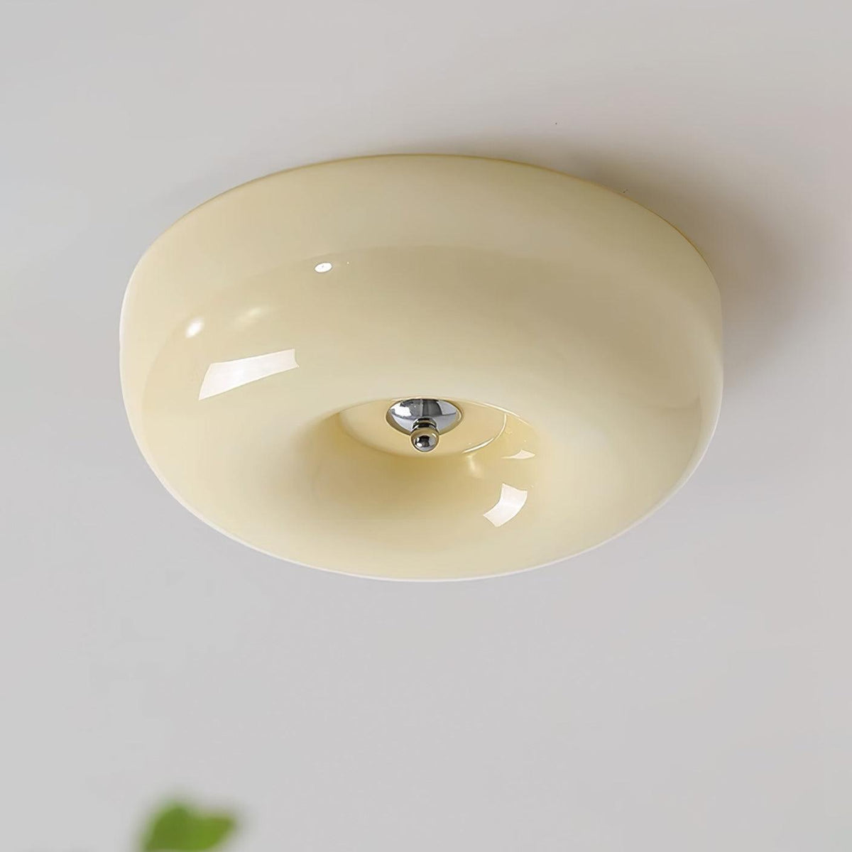 Cam zeitgenössische minimalistische Swirl-Glas-Deckenleuchte