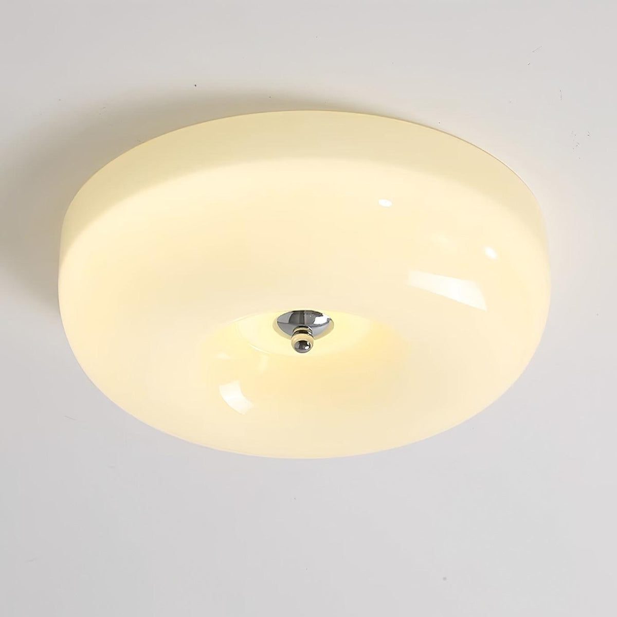 Velisiel Kronleuchter Cream Pudding aus mundgeblasenem Glas
