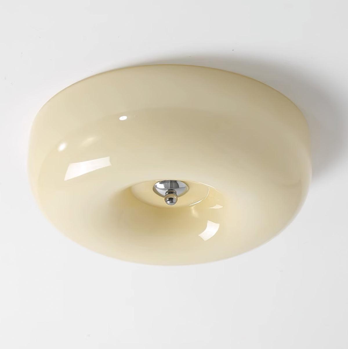 Velisiel Kronleuchter Cream Pudding aus mundgeblasenem Glas