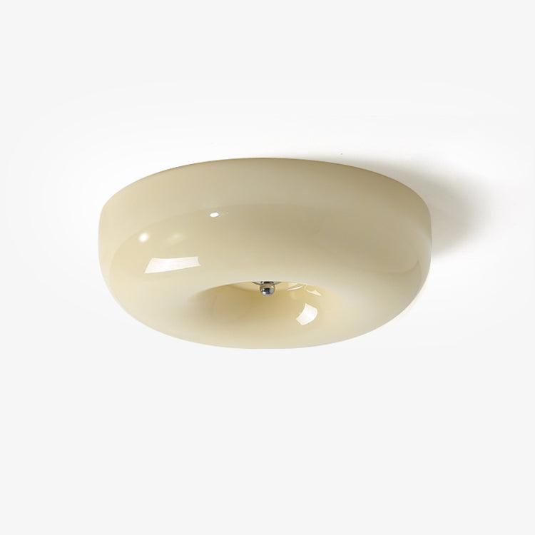 Velisiel Kronleuchter Cream Pudding aus mundgeblasenem Glas