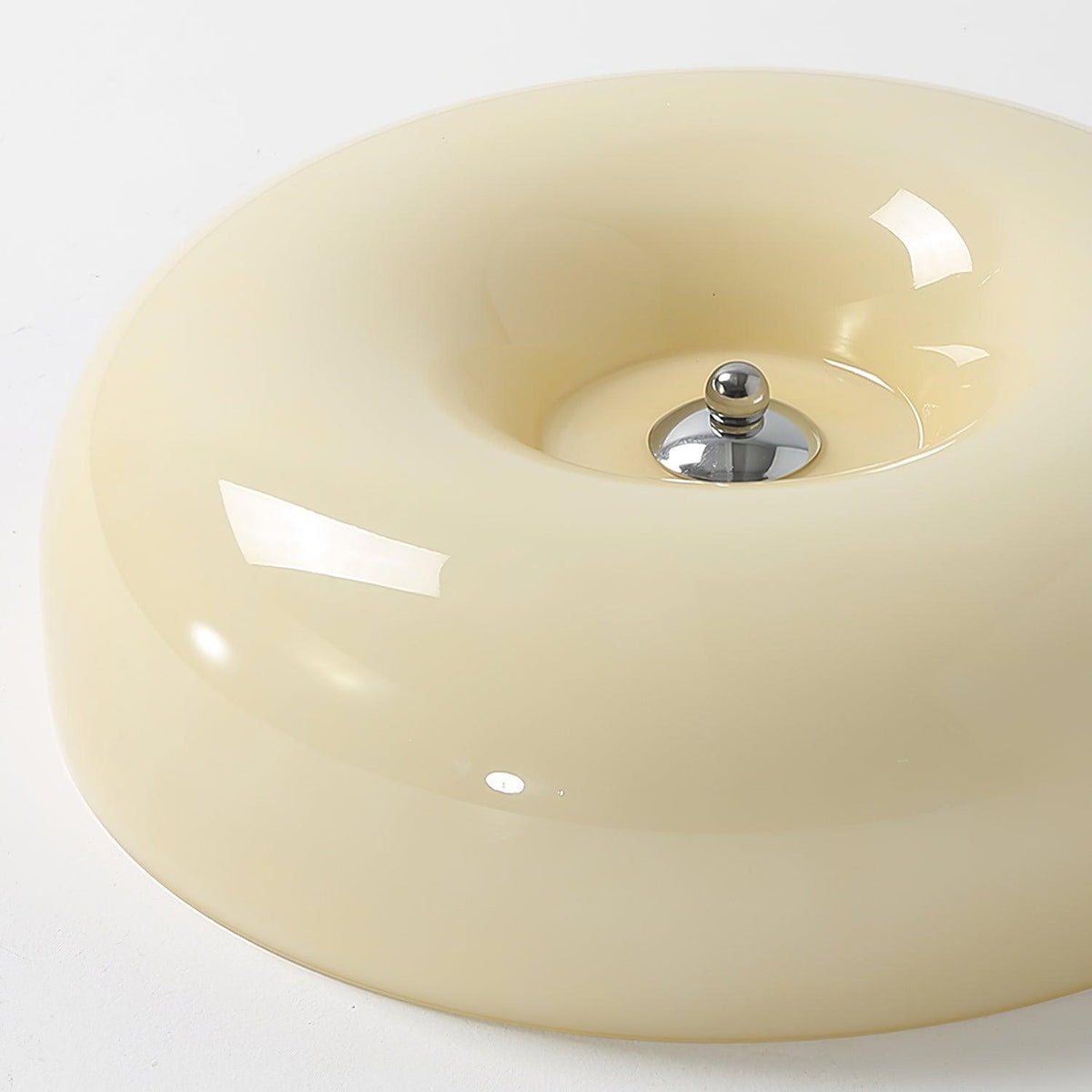 Velisiel Kronleuchter Cream Pudding aus mundgeblasenem Glas