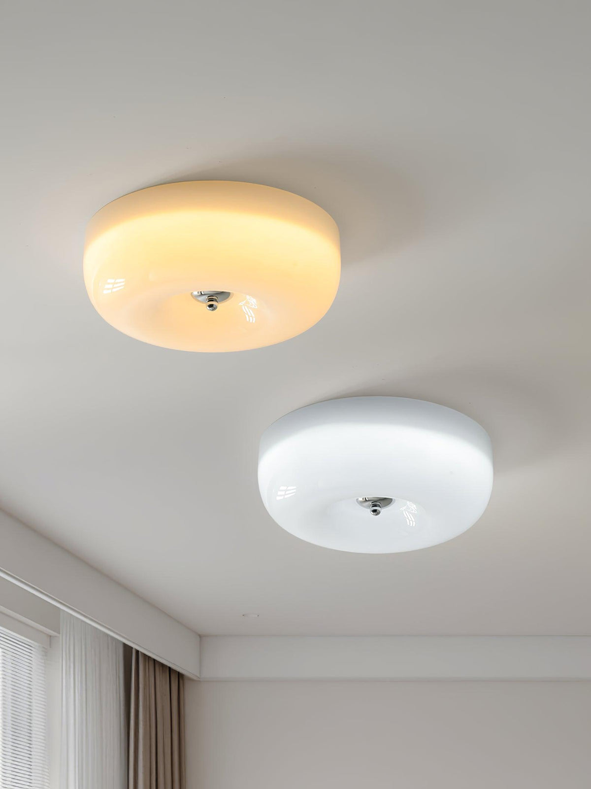 Velisiel Kronleuchter Cream Pudding aus mundgeblasenem Glas