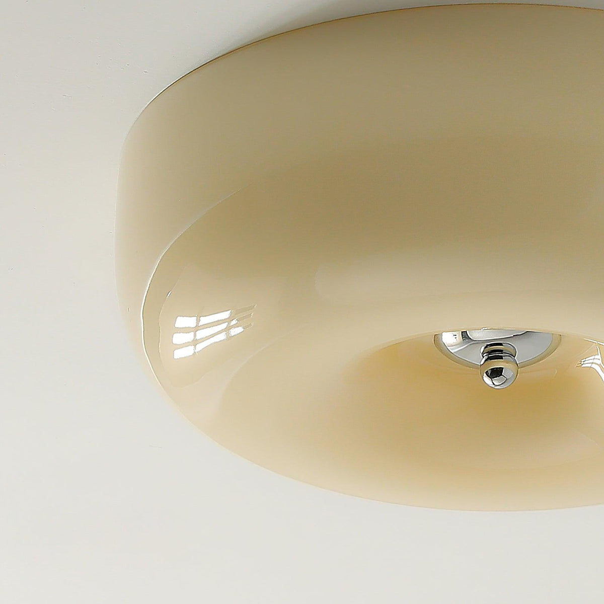 Velisiel Kronleuchter Cream Pudding aus mundgeblasenem Glas