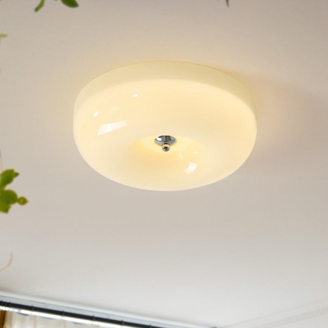 Velisiel Kronleuchter Cream Pudding aus mundgeblasenem Glas