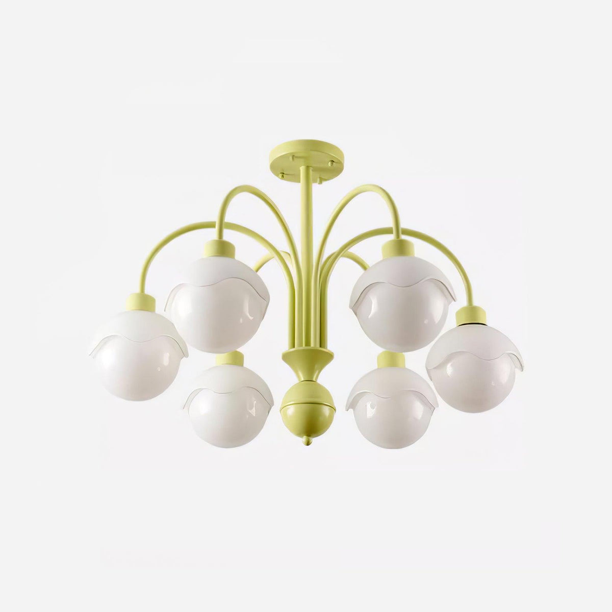 Sorivora Kronleuchter Creamy Lychee Matcha Grün Arm
