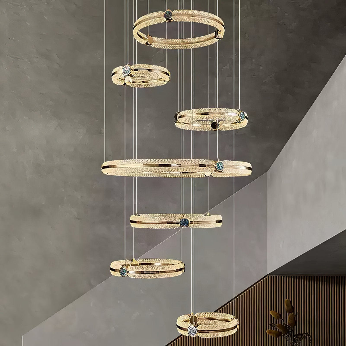 Cireira Kronleuchter Kronleuchte Creative Ring