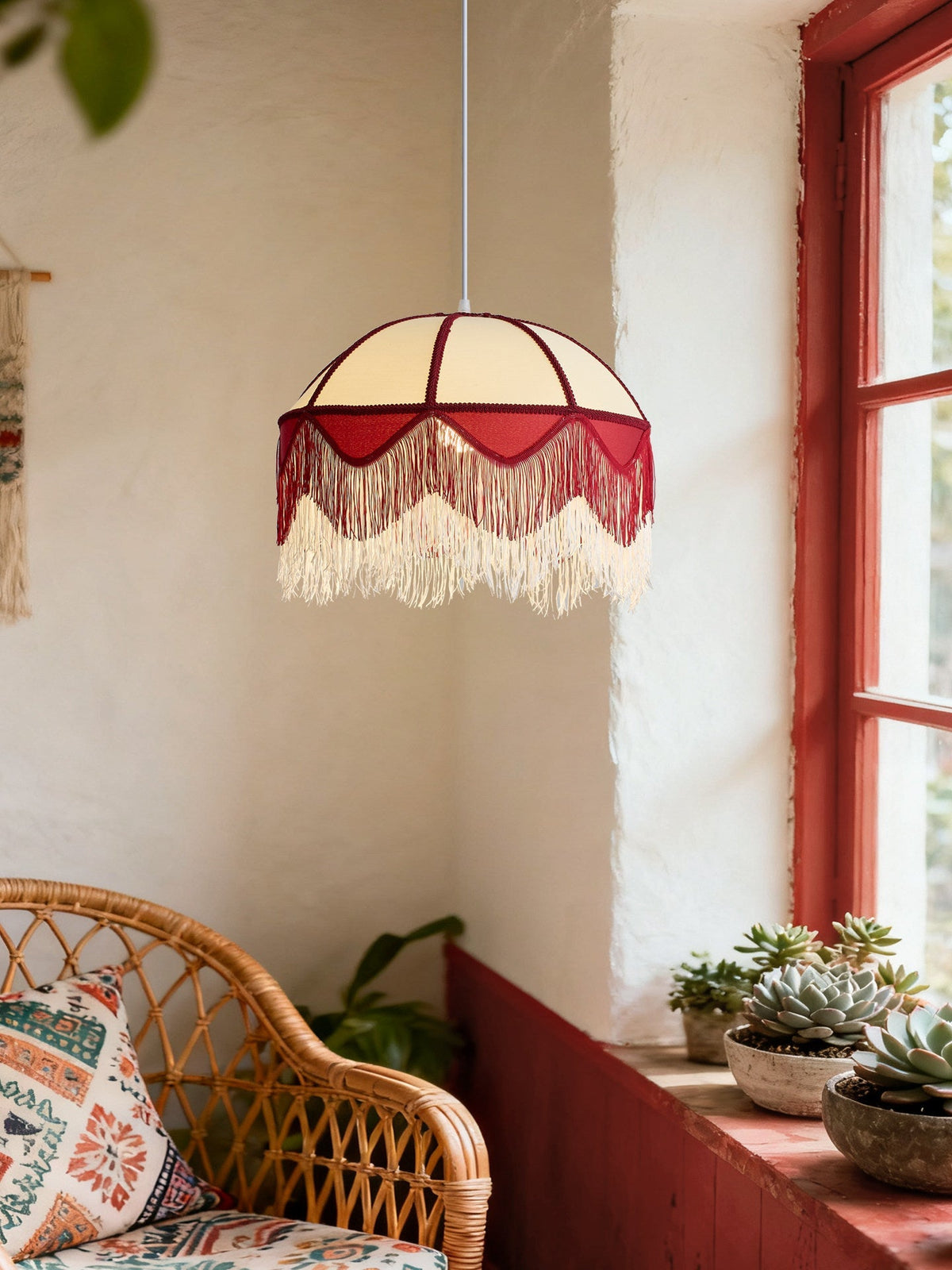 Velloria Fringe Dome Pendelleuchte