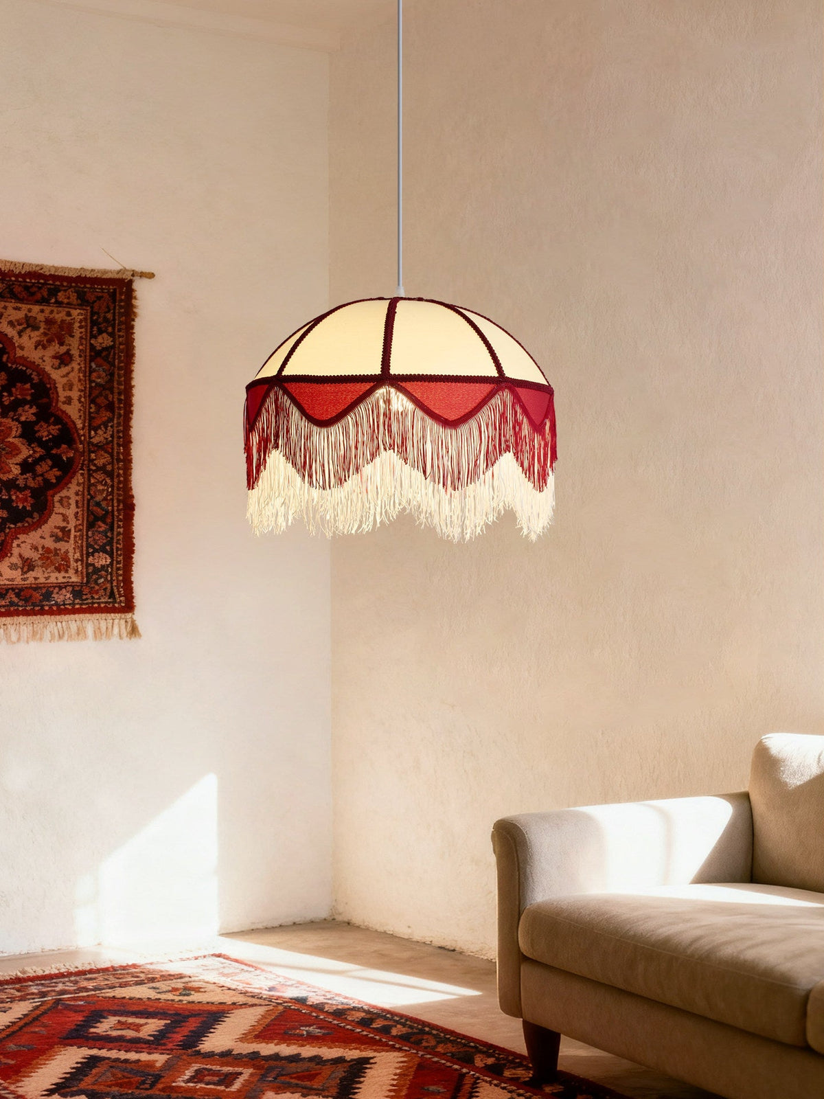 Velloria Fringe Dome Pendelleuchte