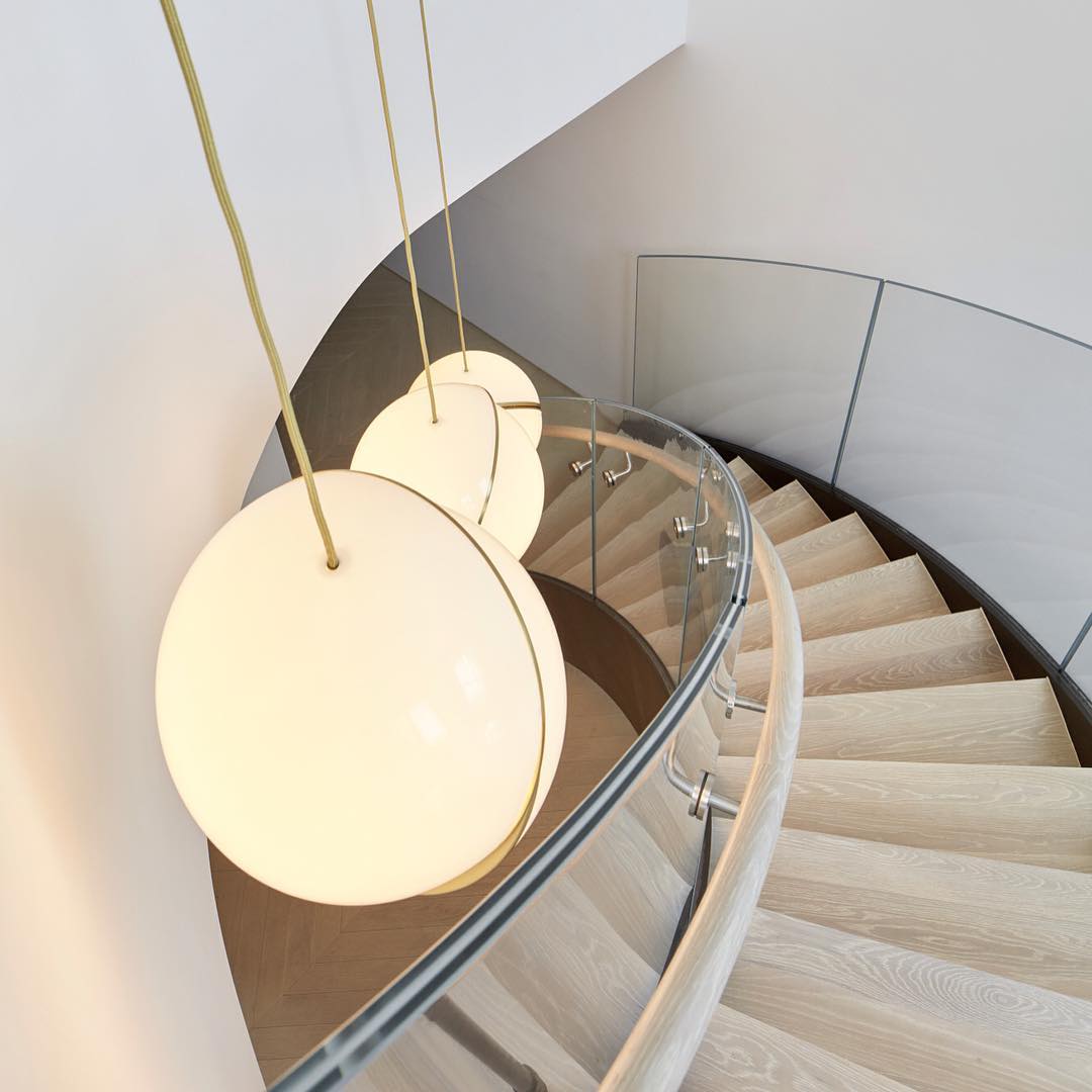 Cavira Pendelleuchte minimalistisch und aus Glas