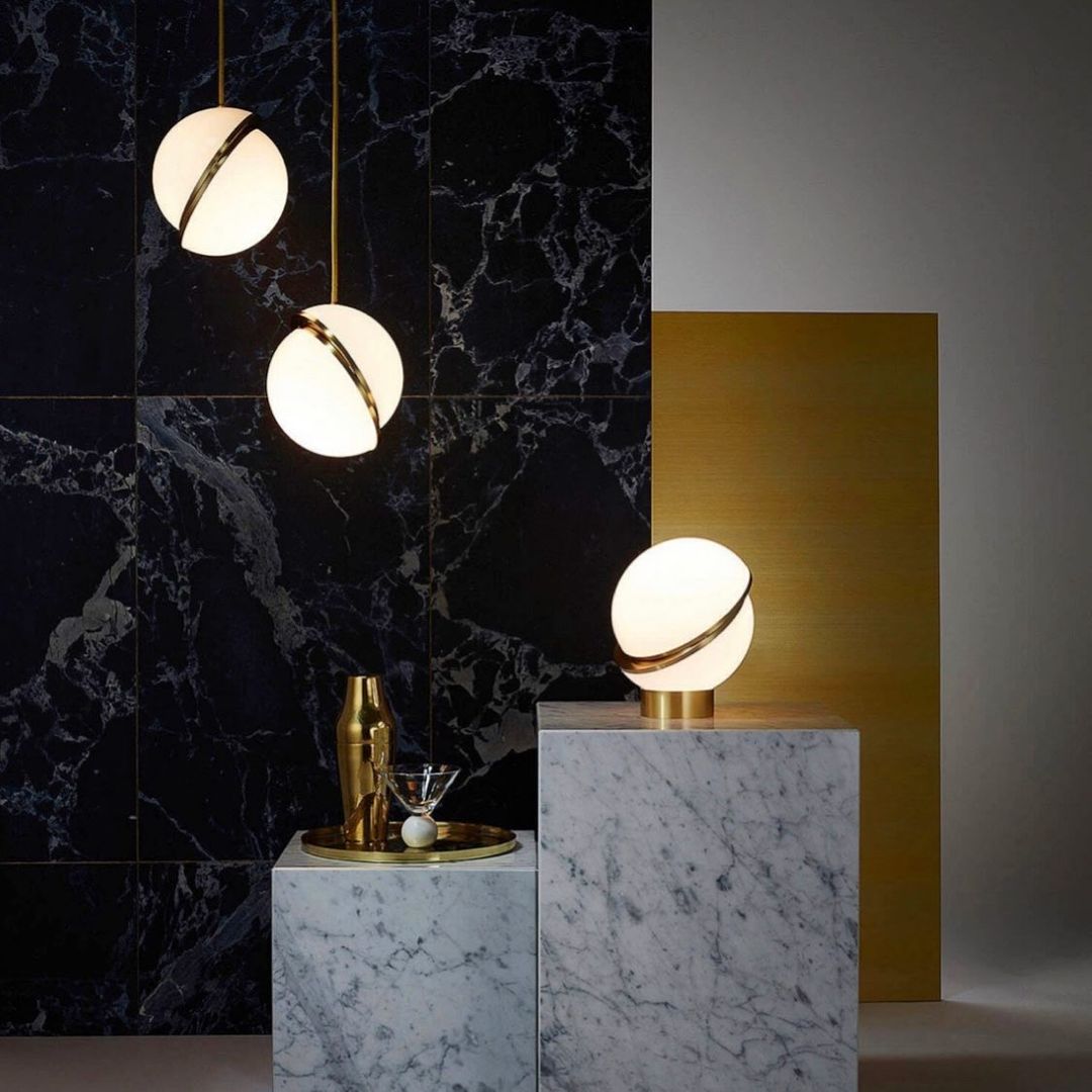Cavira Pendelleuchte minimalistisch und aus Glas