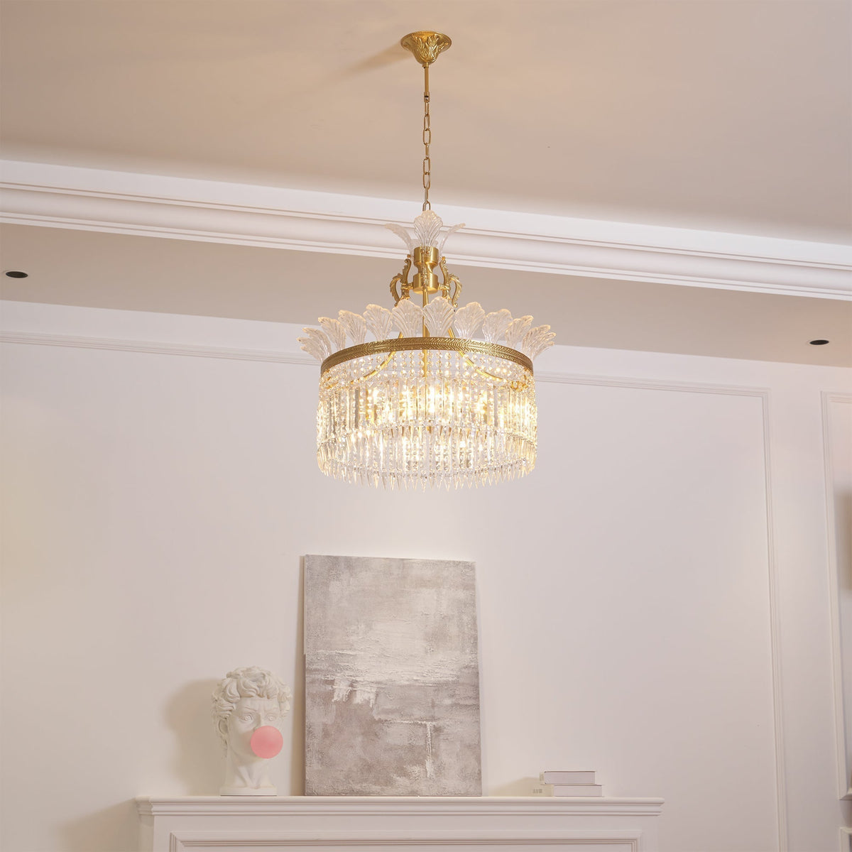 Miles Luxuriöser Kronleuchter im French-Empire-Landhausstil