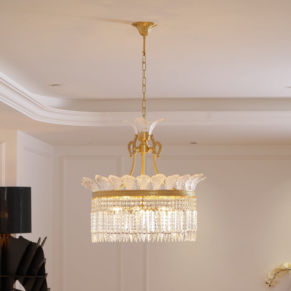 Miles Luxuriöser Kronleuchter im French-Empire-Landhausstil
