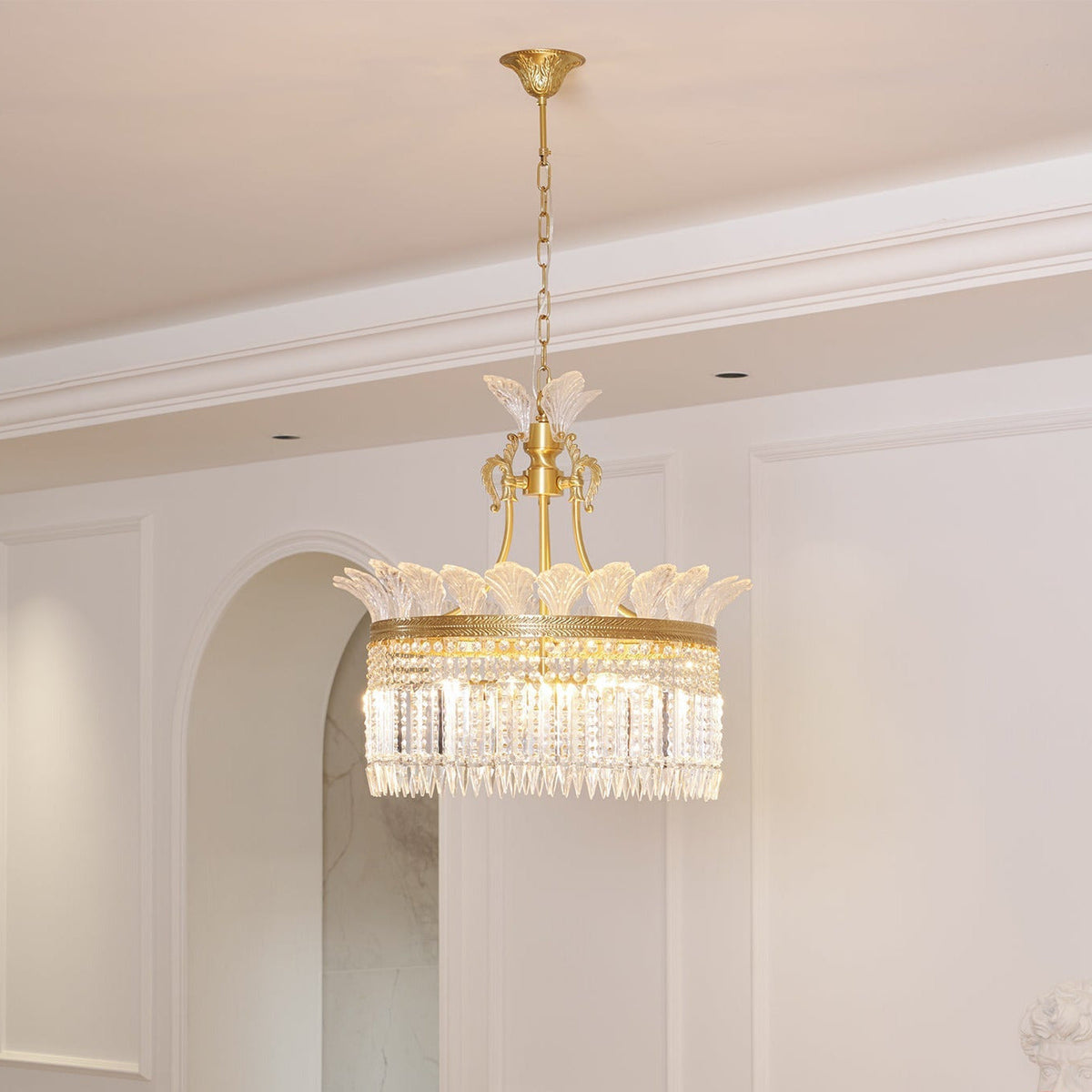 Miles Luxuriöser Kronleuchter im French-Empire-Landhausstil
