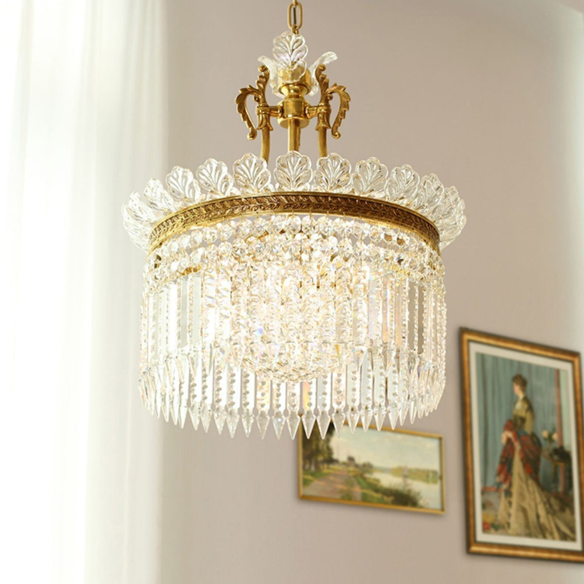 Miles Luxuriöser Kronleuchter im French-Empire-Landhausstil