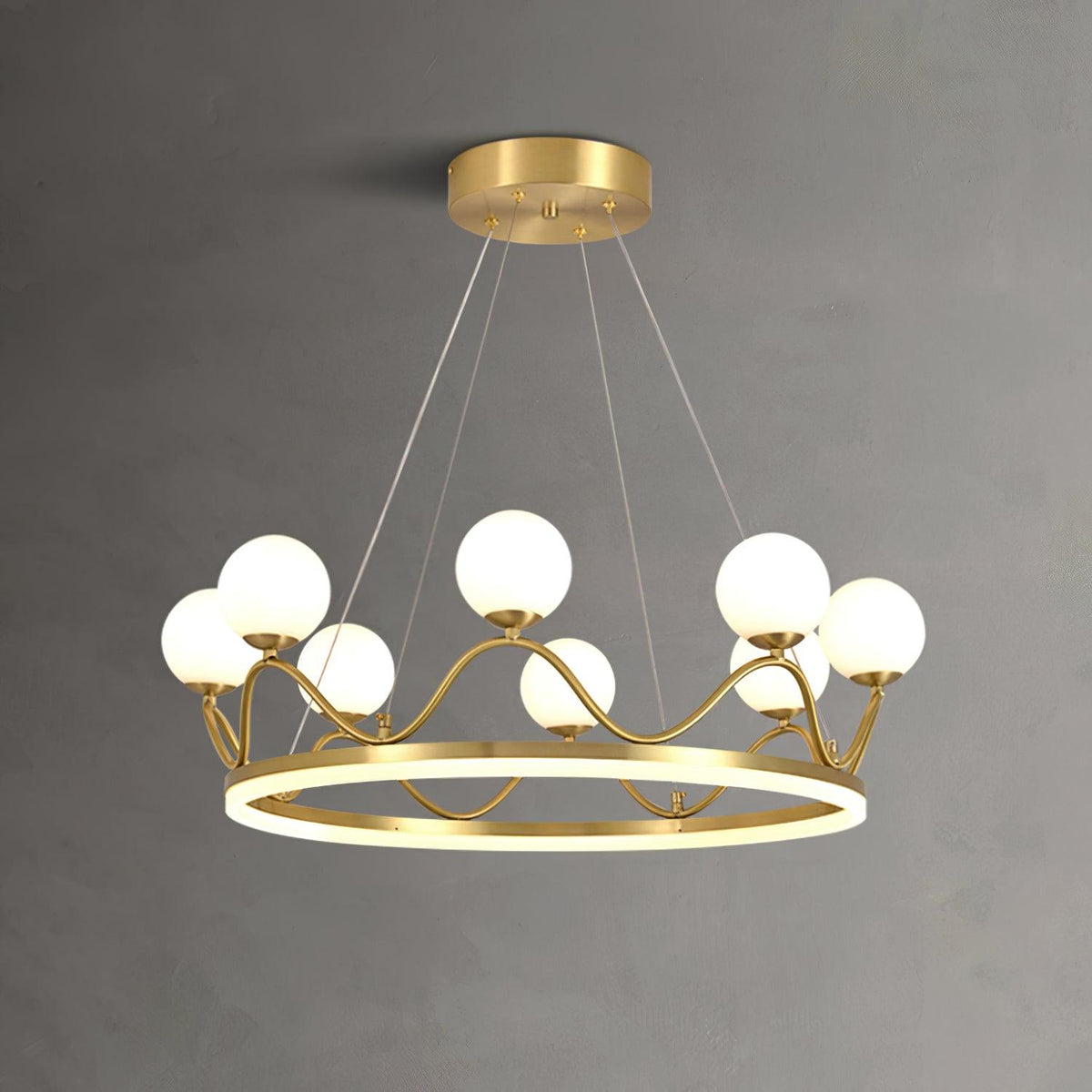 Lioriora luxuriöser Kronleuchter aus Glas