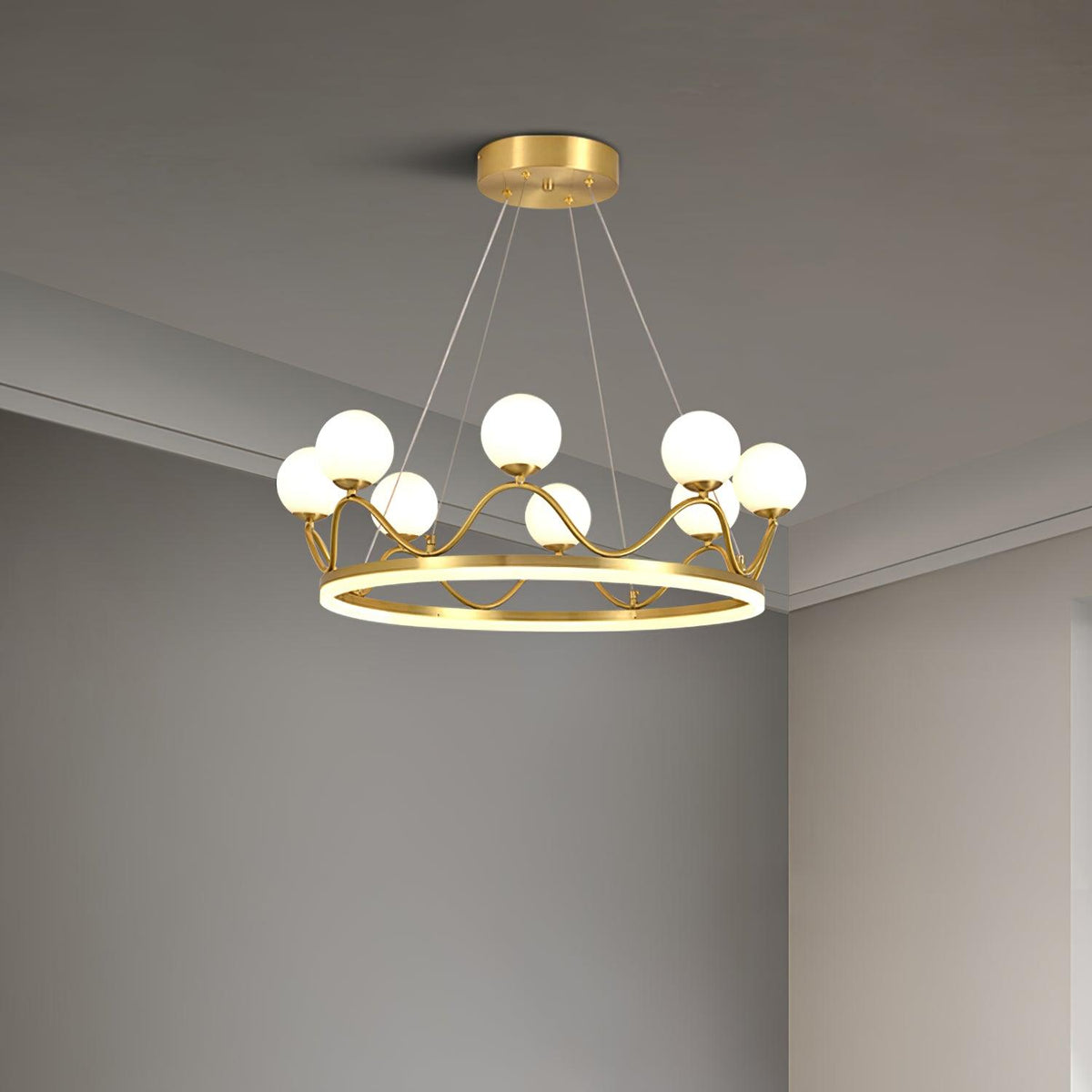 Lioriora luxuriöser Kronleuchter aus Glas