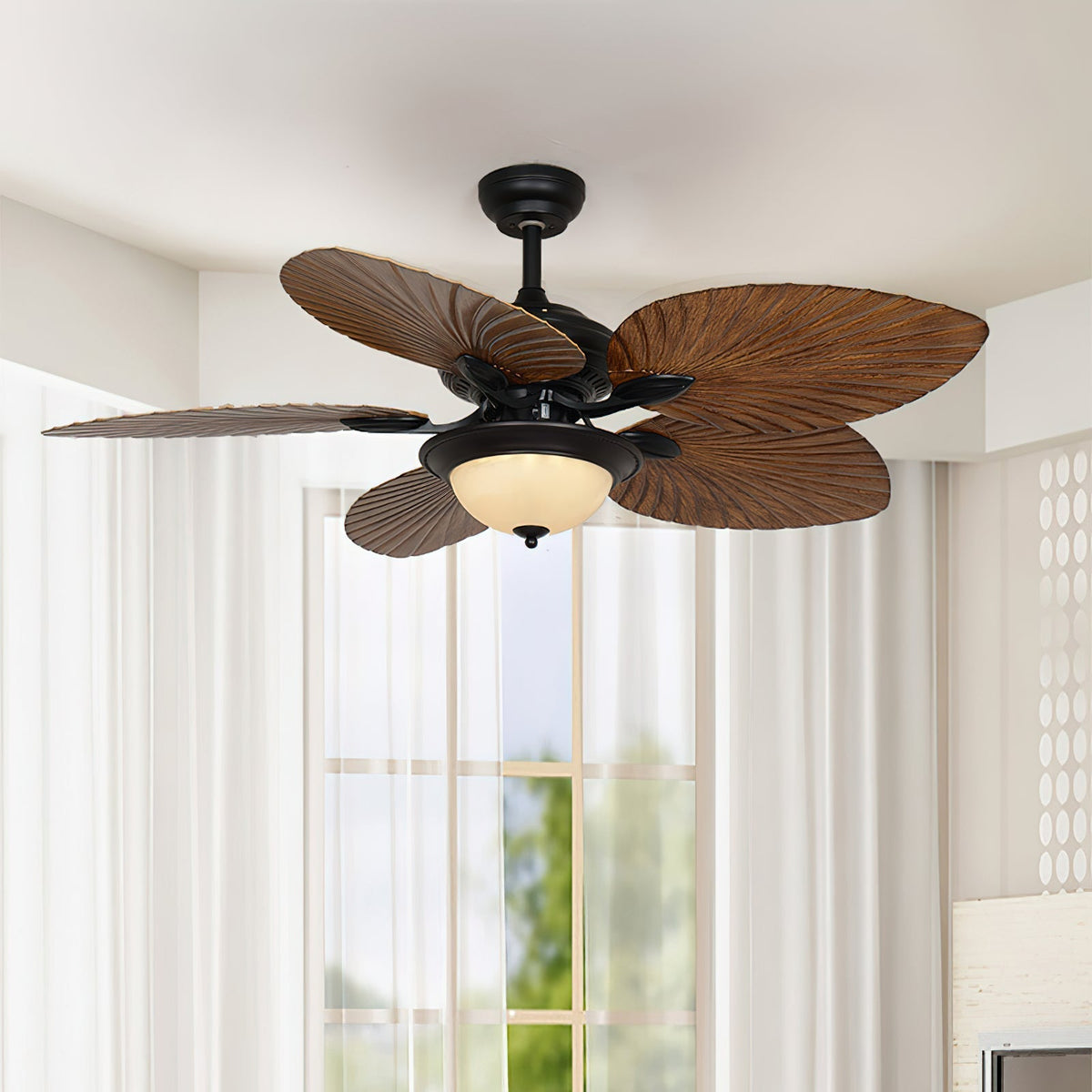 Viraalel Deckenventilator mit Beleuchtung
