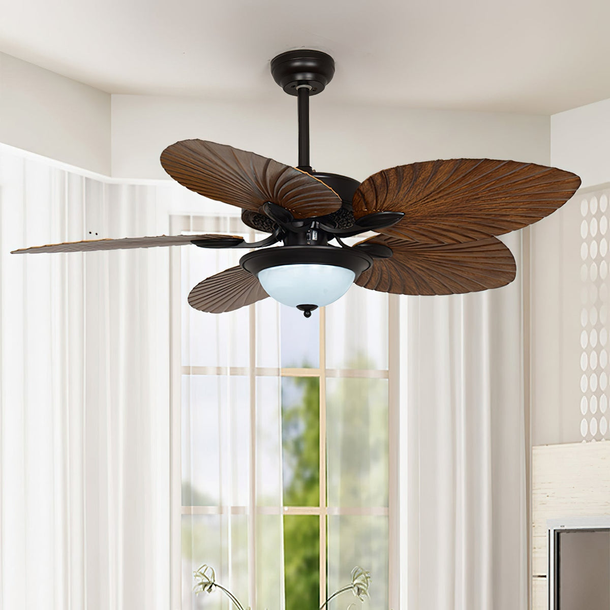 Viraalel Deckenventilator mit Beleuchtung