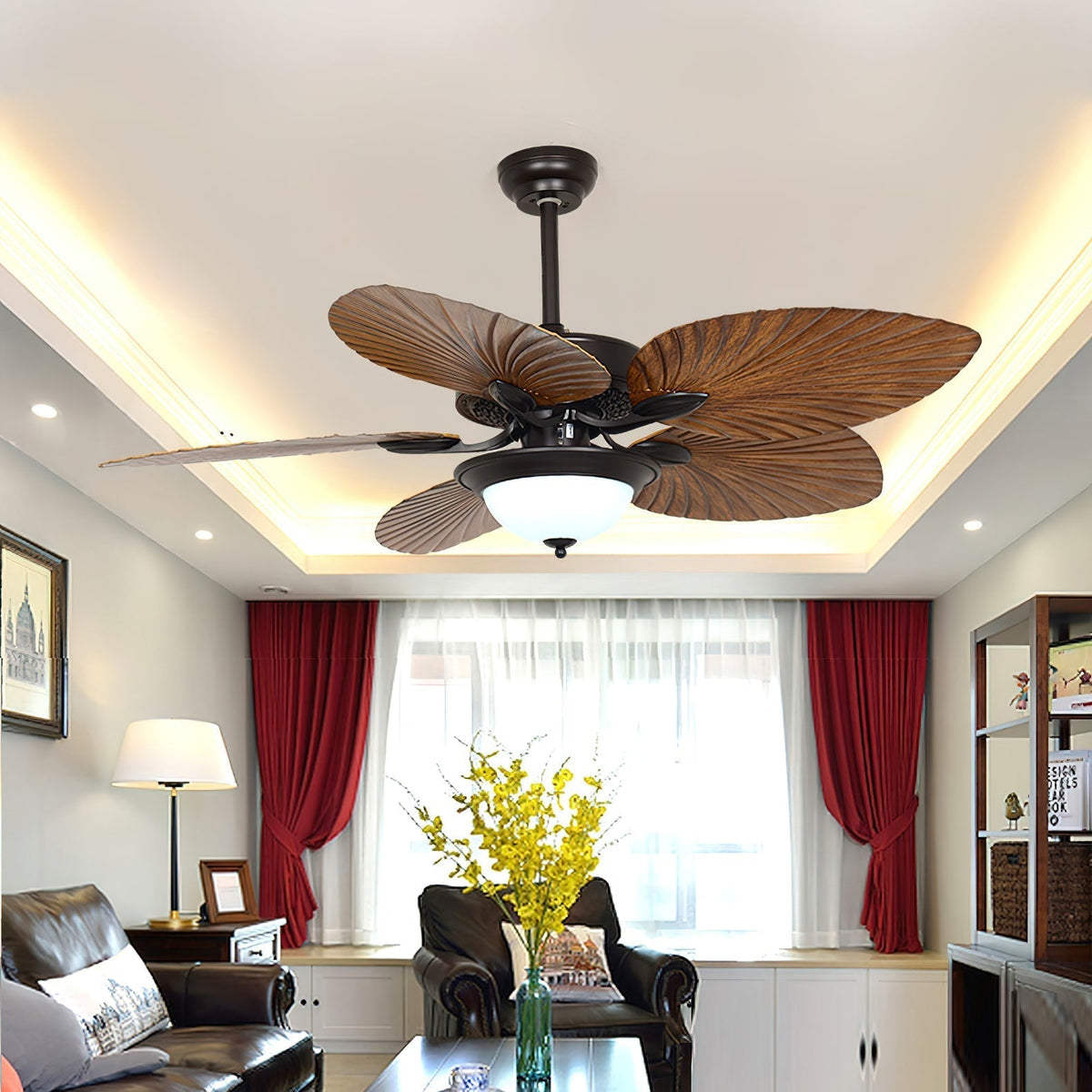 Viraalel Deckenventilator mit Beleuchtung