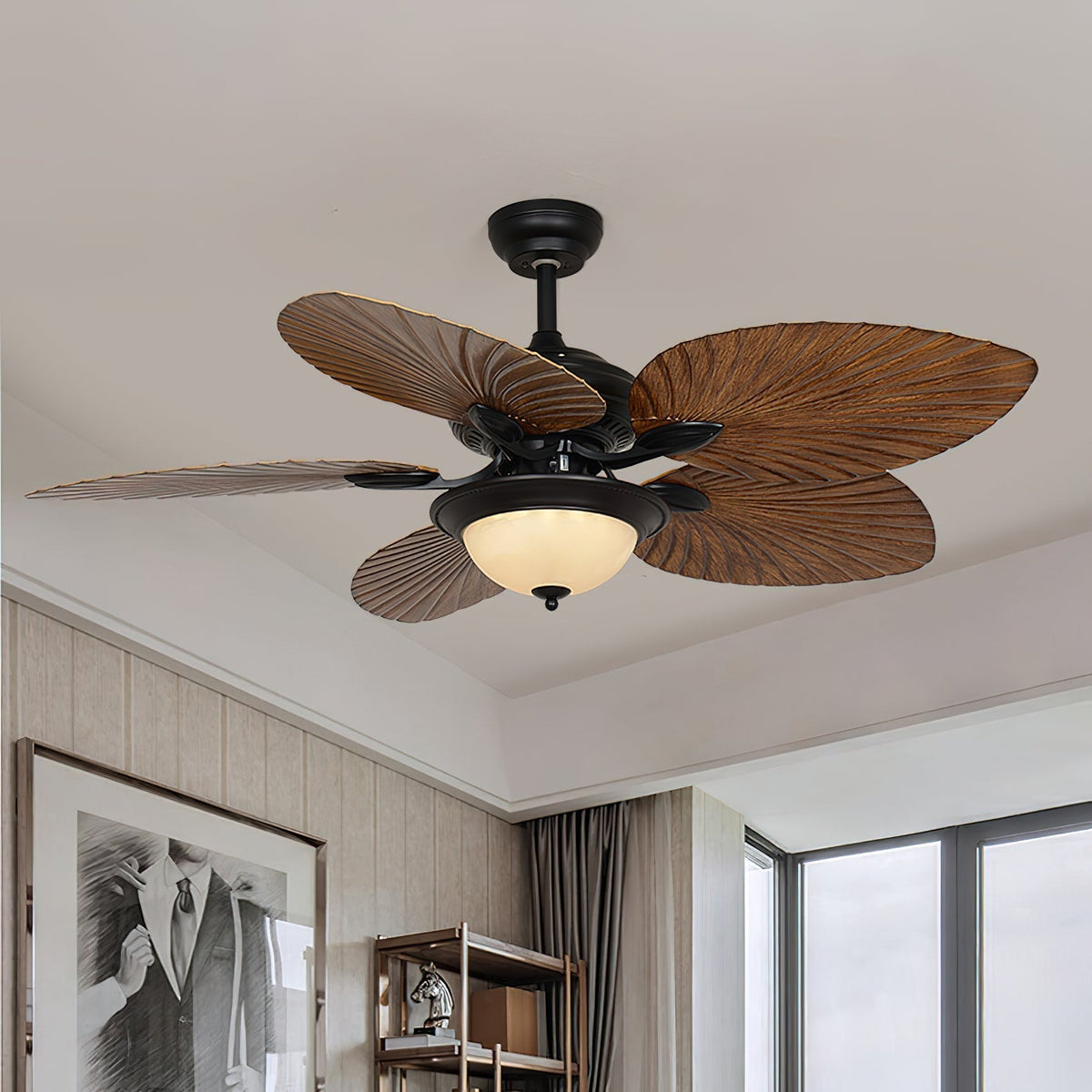 Viraalel Deckenventilator mit Beleuchtung