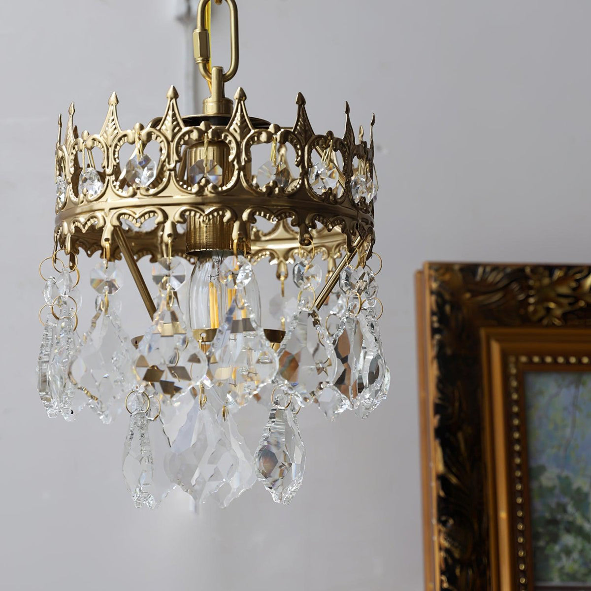 Ivmarila Wandleuchte aus Kristall im nordischen Kunststil Kronleuchter-Design