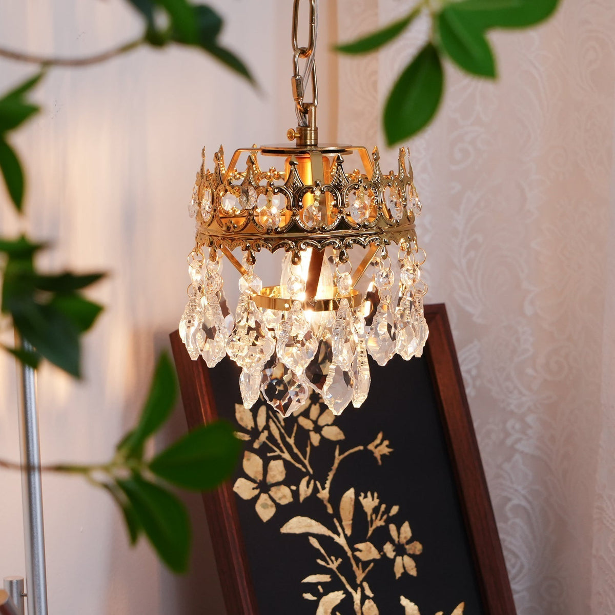 Ivmarila Wandleuchte aus Kristall im nordischen Kunststil Kronleuchter-Design