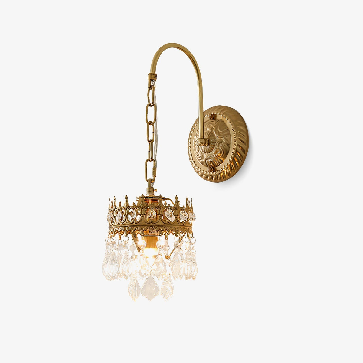 Ivmarila Wandleuchte aus Kristall im nordischen Kunststil Kronleuchter-Design