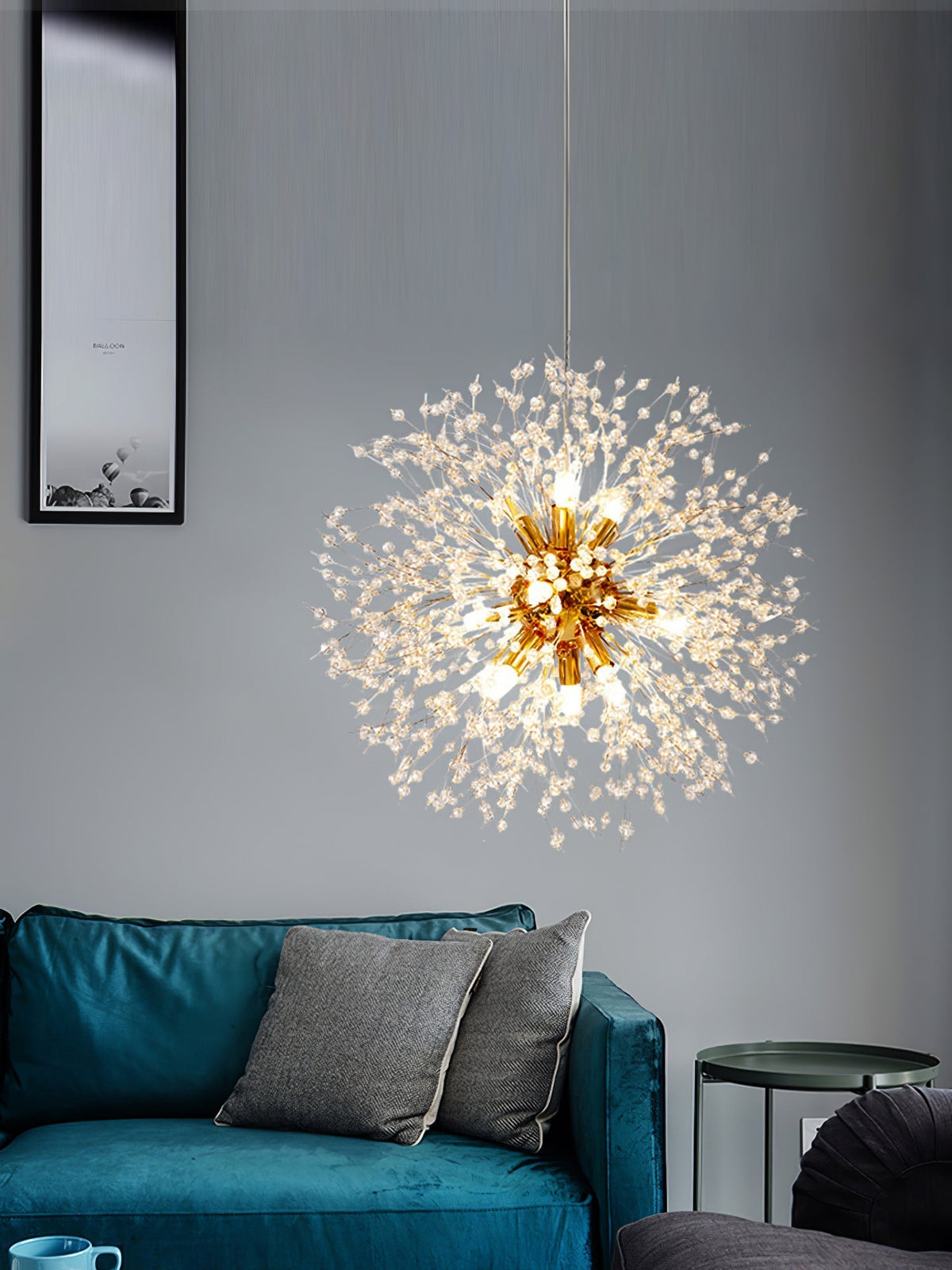 Haze Kronleuchter Kristall Dandelion mit Kristallen