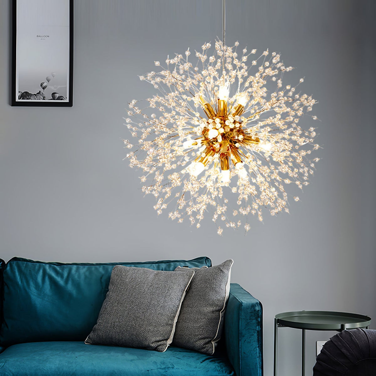 Haze Kronleuchter Kristall Dandelion mit Kristallen