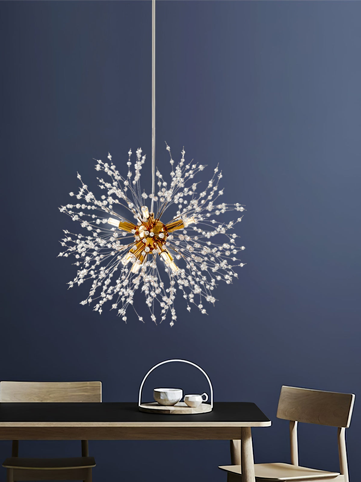 Haze Kronleuchter Kristall Dandelion mit Kristallen