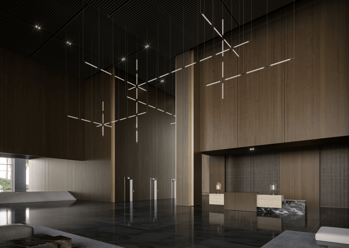 CrystalGrid Kronleuchter Architekturmatrix anpassen