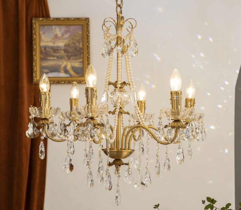 Elyeriel Kronleuchter Kristallperle