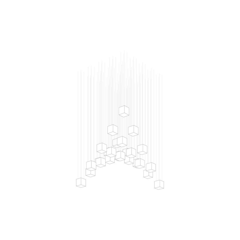 PixelMatrix Kristall Kronleuchter