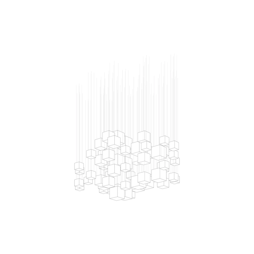 PixelMatrix Kristall Kronleuchter