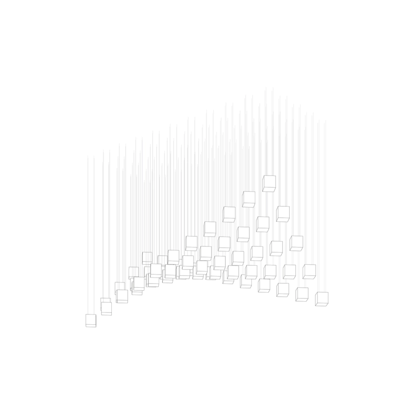 PixelMatrix Kristall Kronleuchter