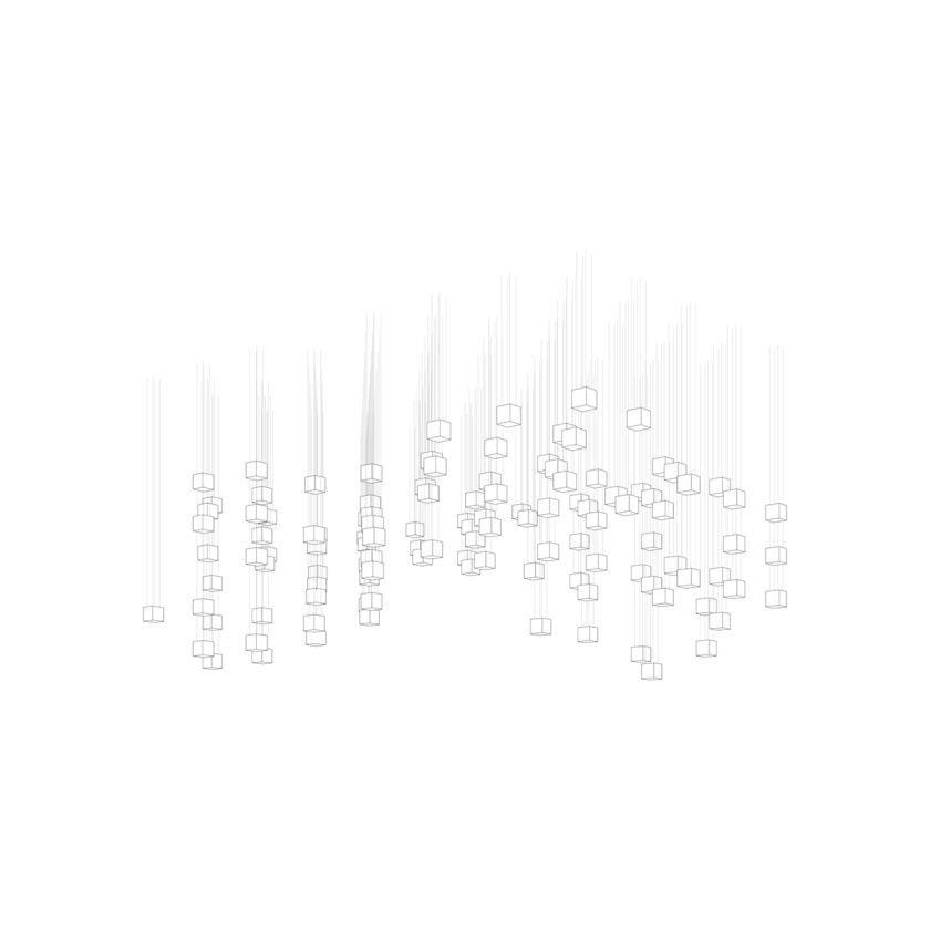 PixelMatrix Kristall Kronleuchter