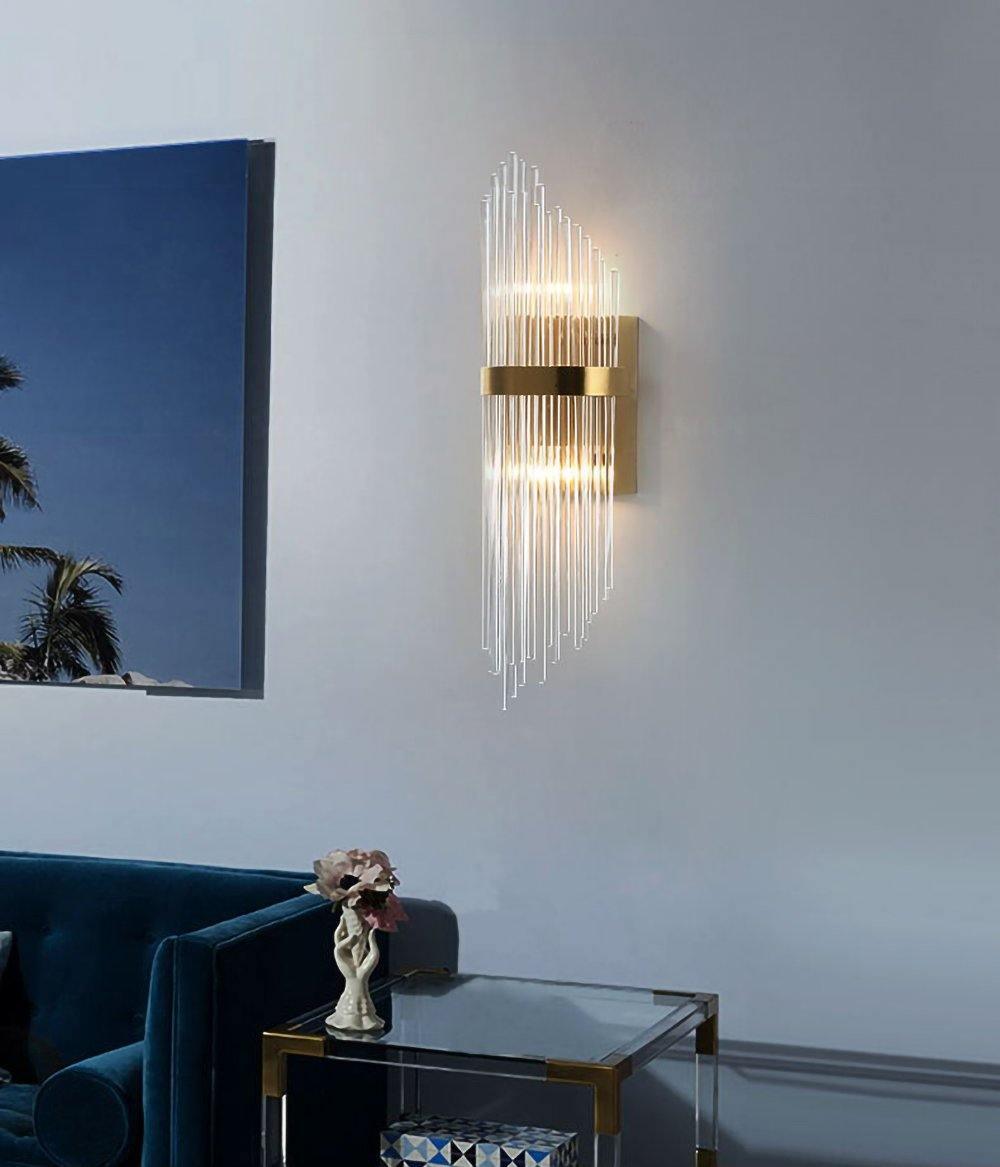 Greshen luxuriöse Postmoderne Wandleuchte aus Kristall