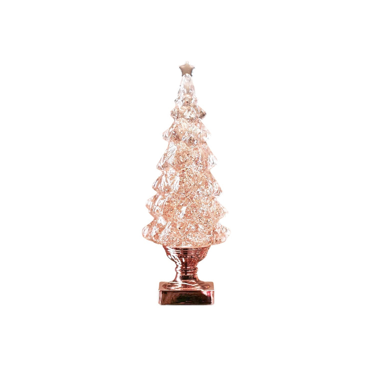 Kristall-Weihnachtsbaum-Tischleuchte (eingebaute Batterie)