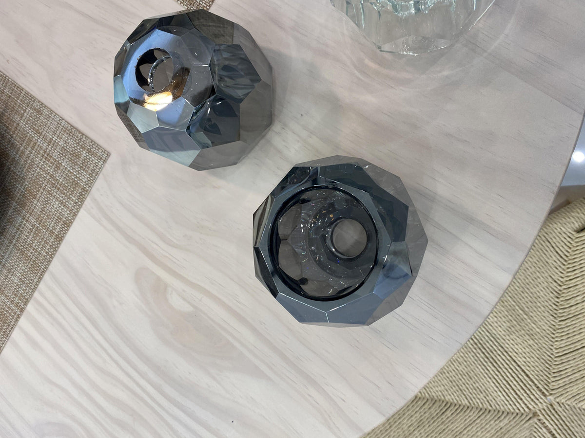 Thalyn Pendelleuchte Kristallkugel Messing Cluster