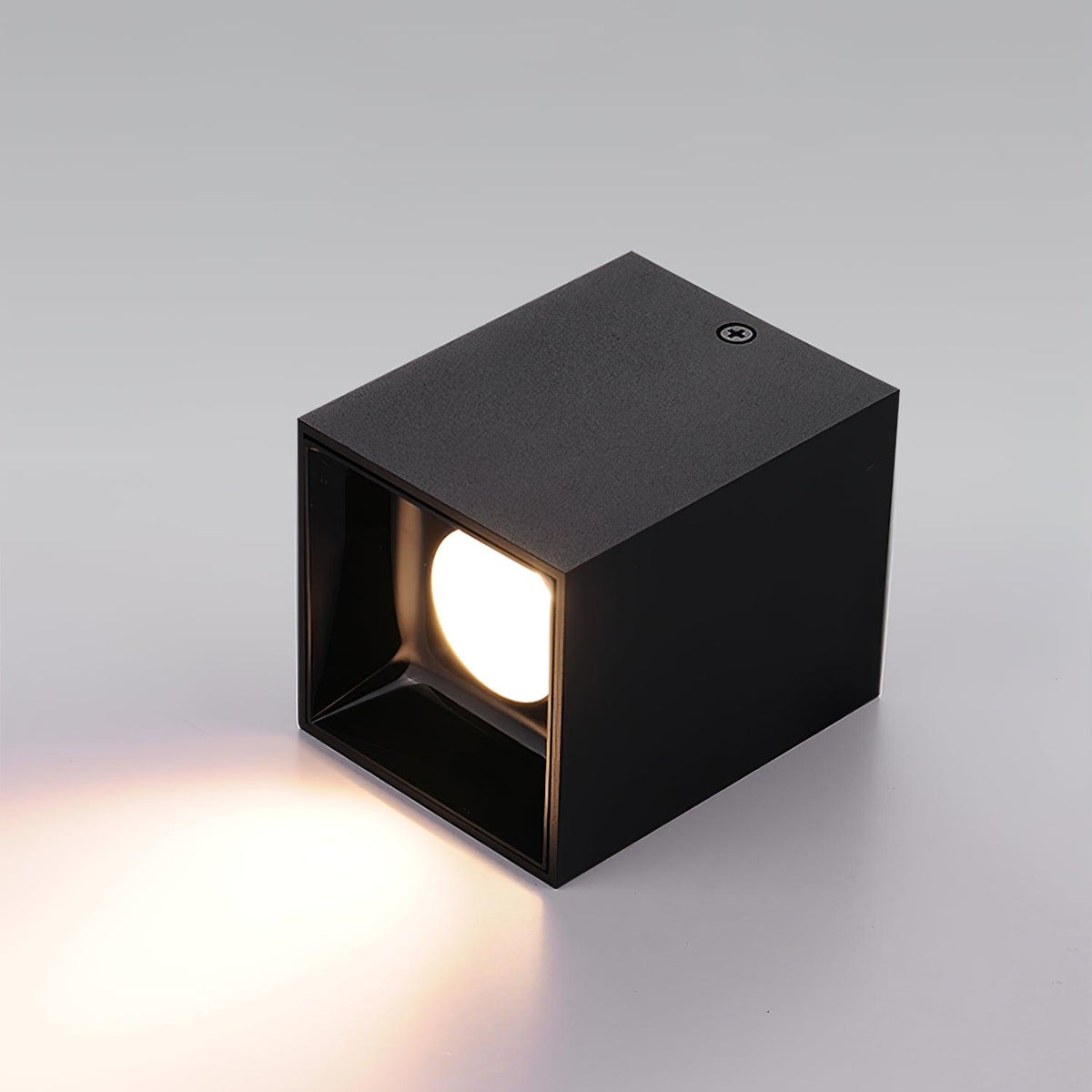 Orelaniella Deckenleuchte Cube Square Schwarz Spotlight