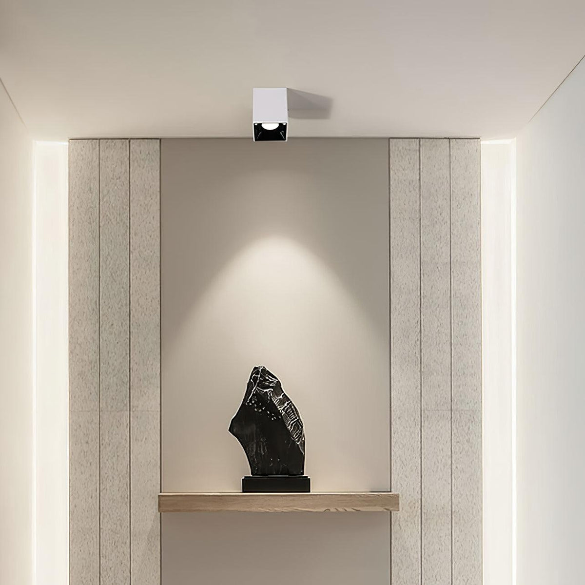 Orelaniella Deckenleuchte Cube Square Schwarz Spotlight