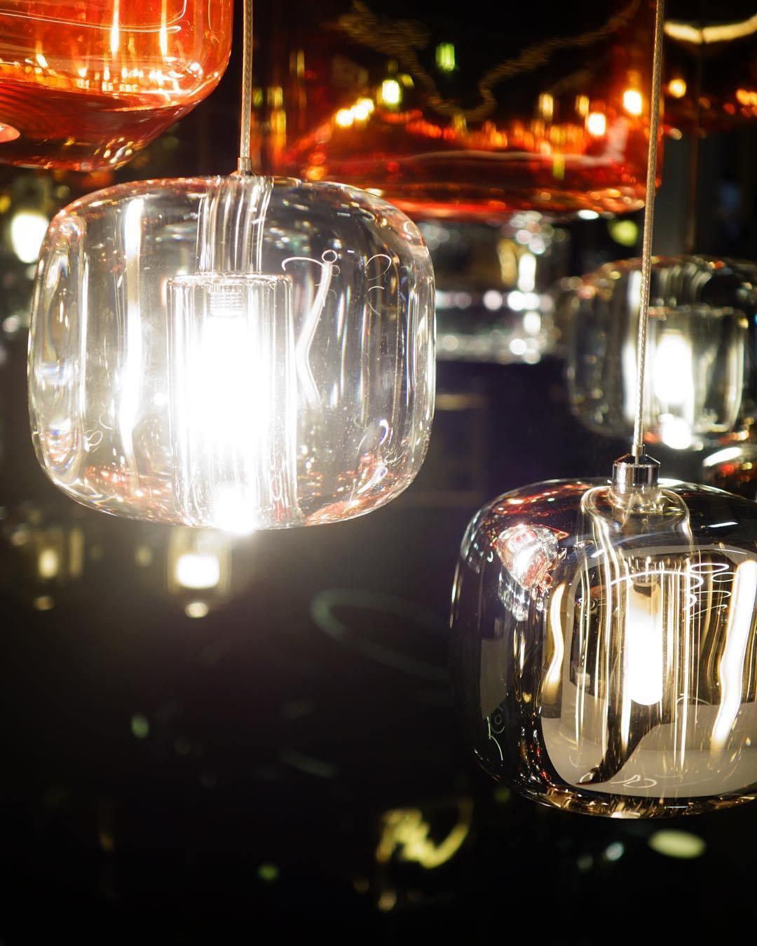 Glowcube Kronleuchter modern Kristall