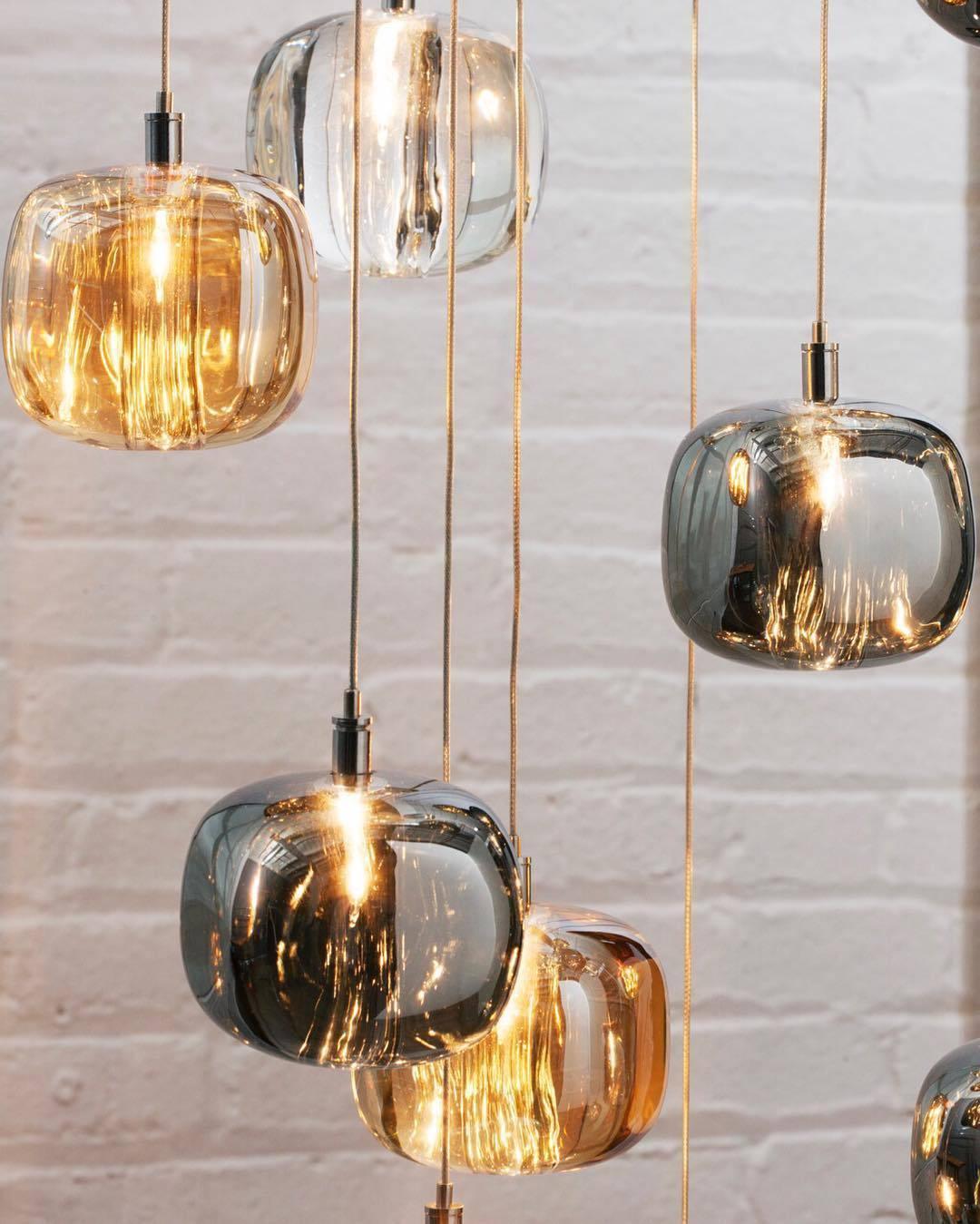 Glowcube Kronleuchter modern Kristall