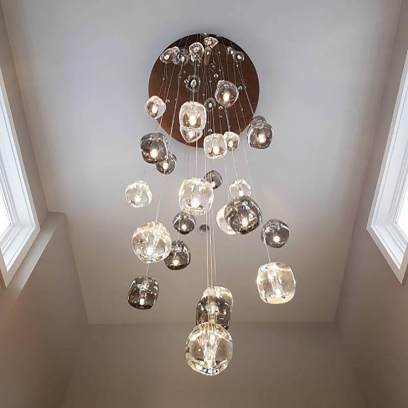 Glowcube Kronleuchter modern Kristall