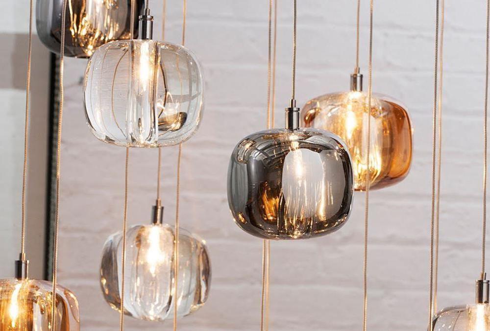 Glowcube Kronleuchter modern Kristall
